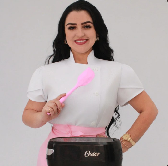 Amanda Simão, especialista em confeitaria
